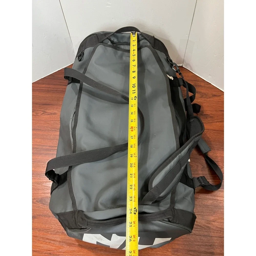 Helly Hansen 70L Duffel Bag 2 Gray Black Convertible Backpack Travel Gear 68004